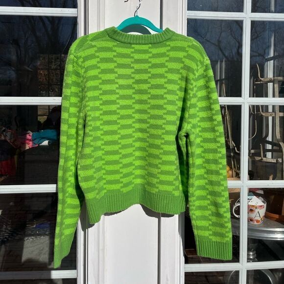 Lisa Says Gah College Crew Bocce Court Sweater NWT - Picture 6 of 8